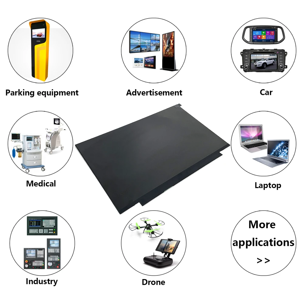 Manufacturer Best Price Custom IPS Panel 15.6 Inch 1920*1080 Full HD TFT-Lcd Display Module Laptop Screen