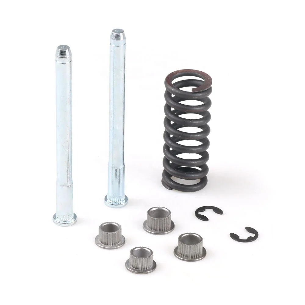 Door Hinges with Spring and Bushing Kit with Glass Doors Pins Kit for Chevrolet S10 & GMC S15