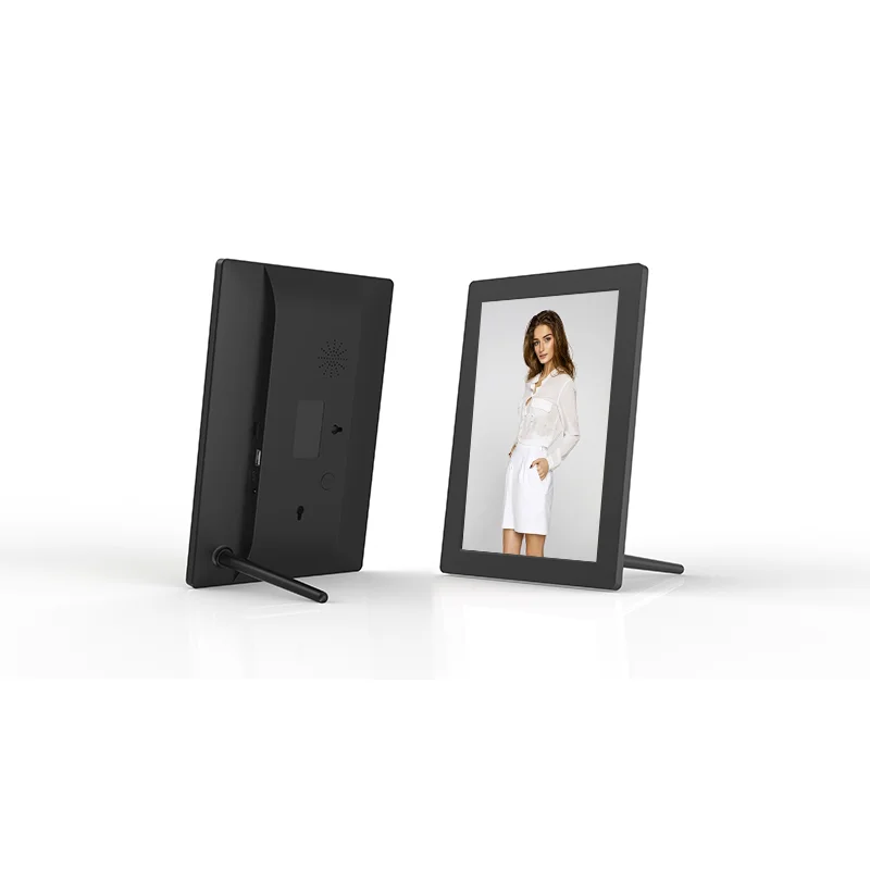 Сенсорный экран IPS Облачное художественное приложение 10 дюймов умная цифровая фоторамка с