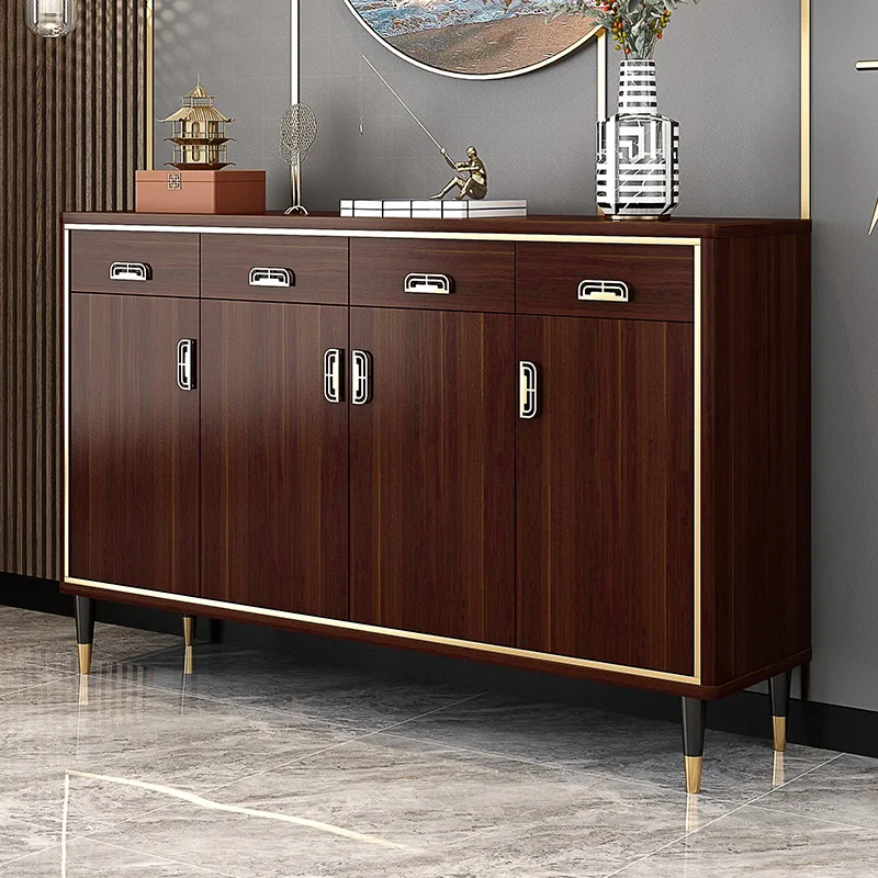 design shoe cabinet Factory Outlet New Chinese Style Living Room Entrance Shoe Cabinet Organizer Heavy Shoe Rack Closed