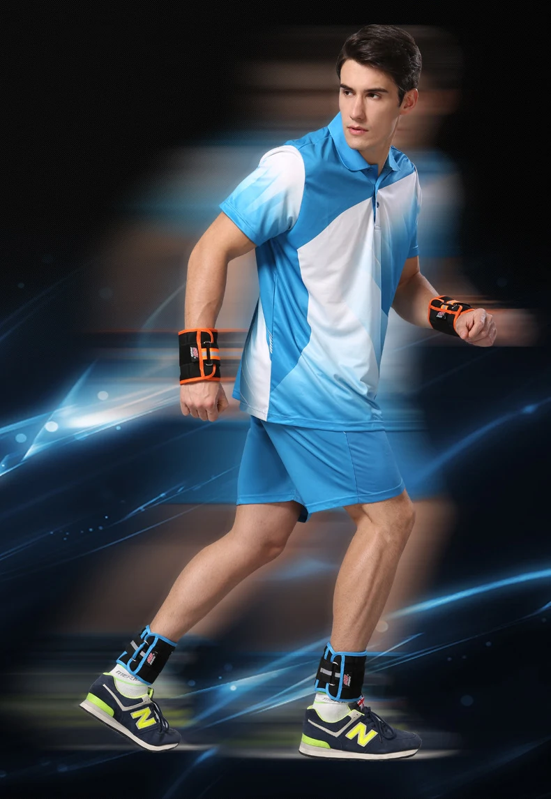 Hot Sale Running Sports Foot Ankle Bearing Equipment 1KG Detachable Load-bearing Foot Binding Sandbag