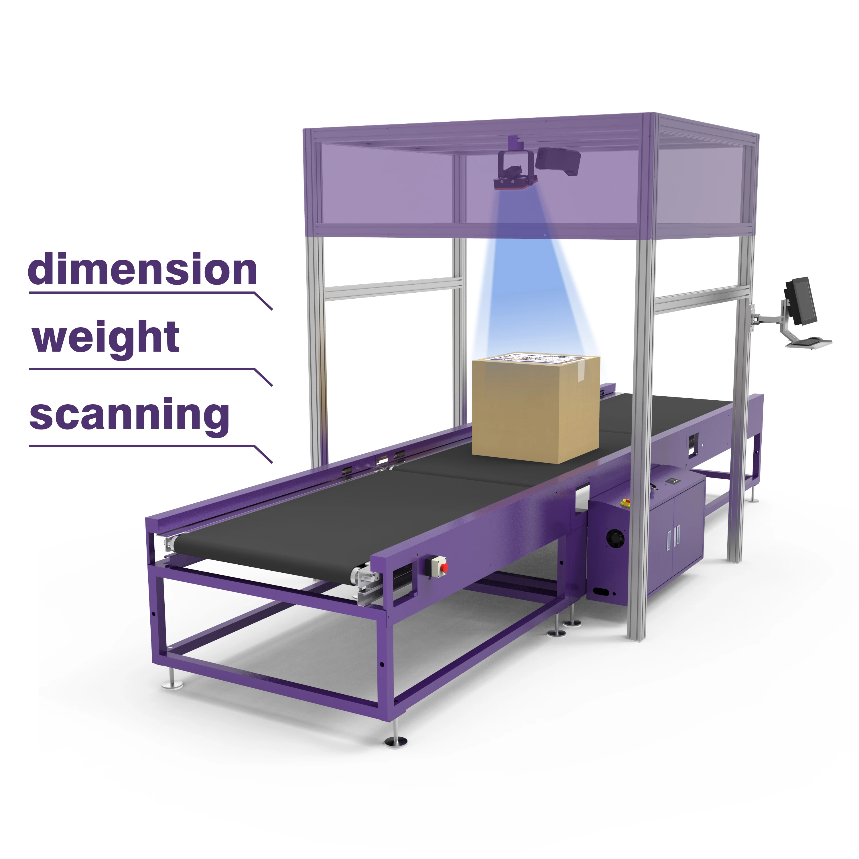 Gosunm 2022 DWS Machine for logistic by HikVision Scan Camera Dimensioning and Sorting System for logistic by HikVision Scan Cam