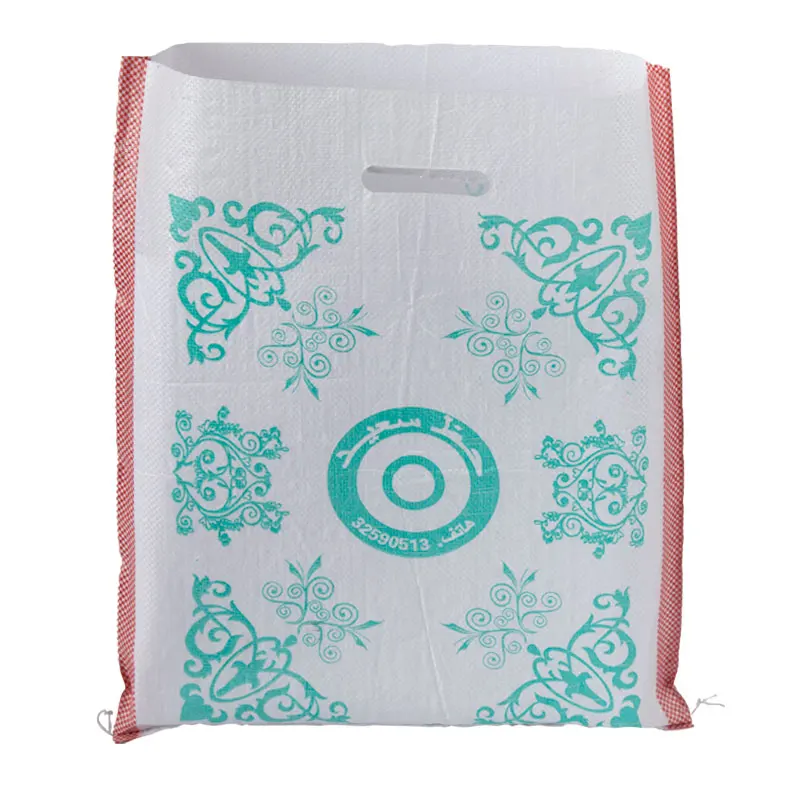 Customized 5kg PP Woven Sack Printing Plastic Packaging Bag for Grain Rice Corn