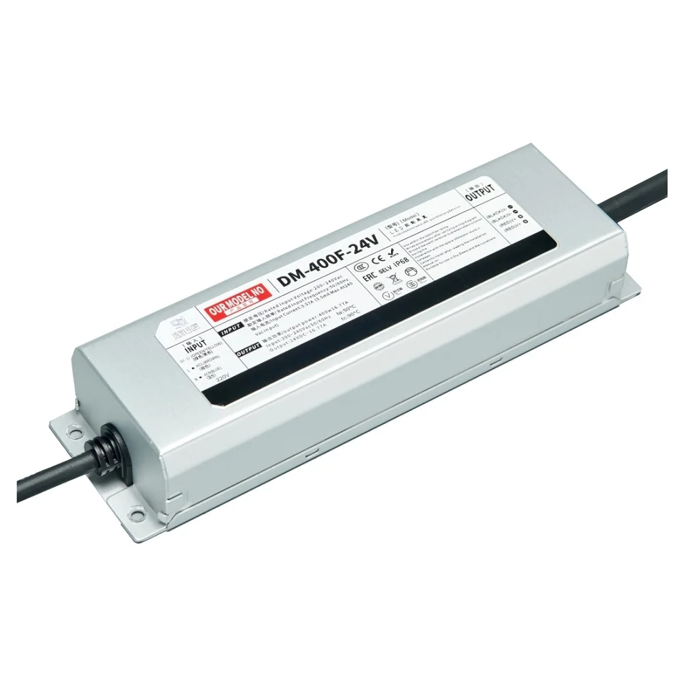 Growling high quality m w  silver waterproof ip68 36w led driver 24v 1.5a power supply for led light