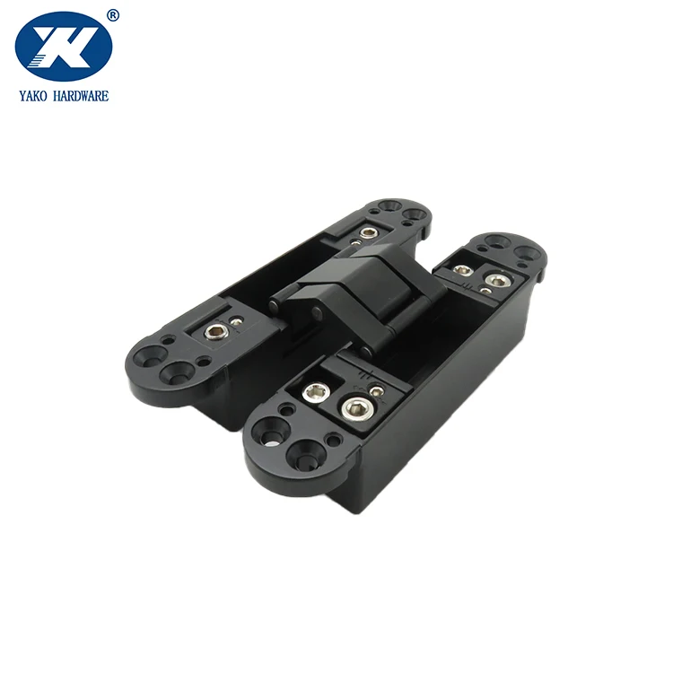 Furniture Hardware 180 Degree Invisible Folding Door Hinge Concealed Hinge