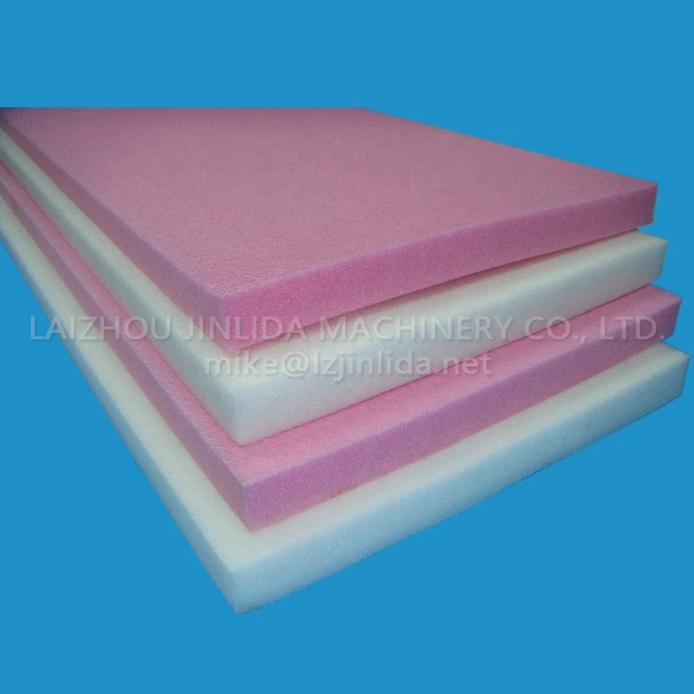 auto epe foam board sheet mat cross cut cutting machine