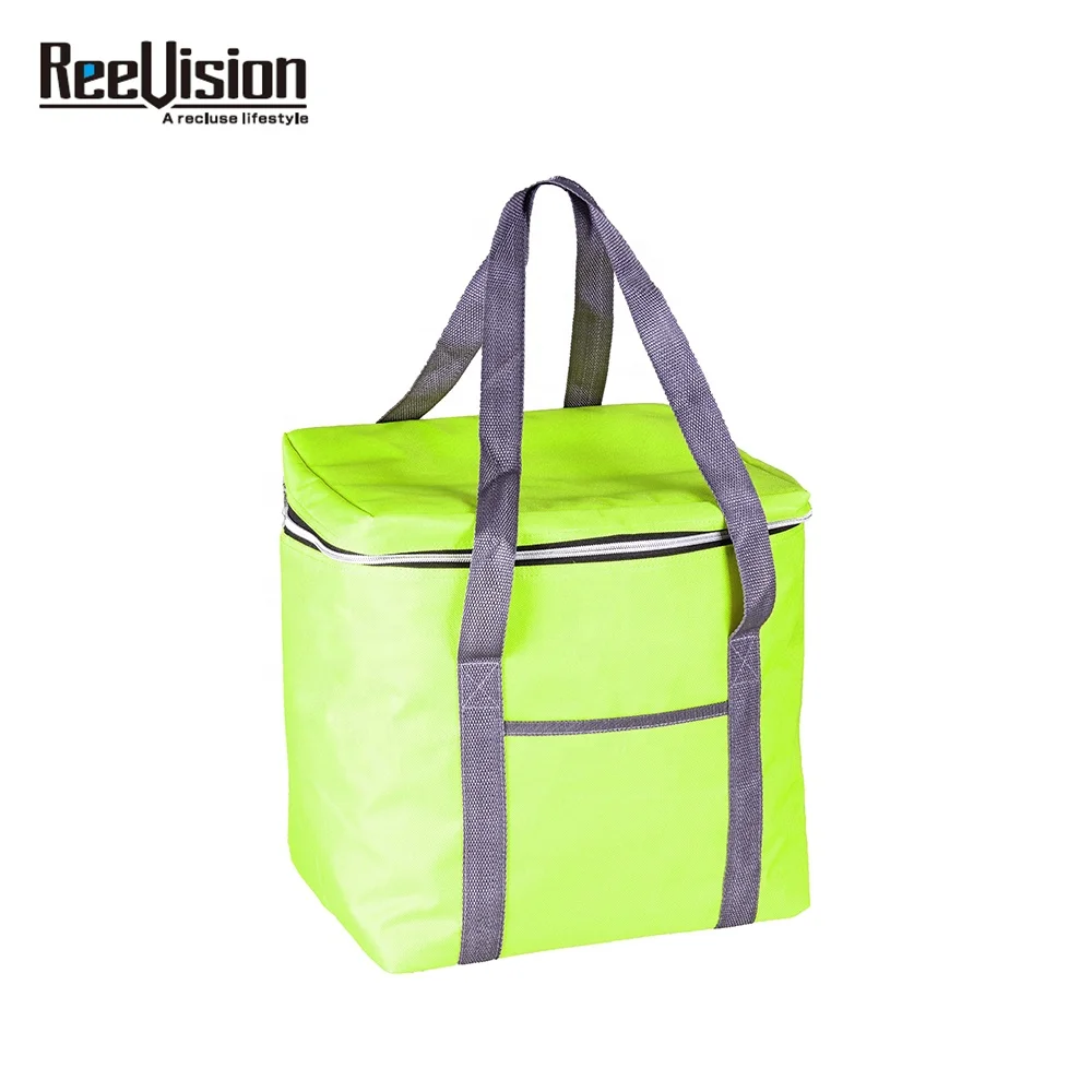 custom Large capacity Ice bag insulated thermal bag food delivery picnic camping Cooler Lunch Bag