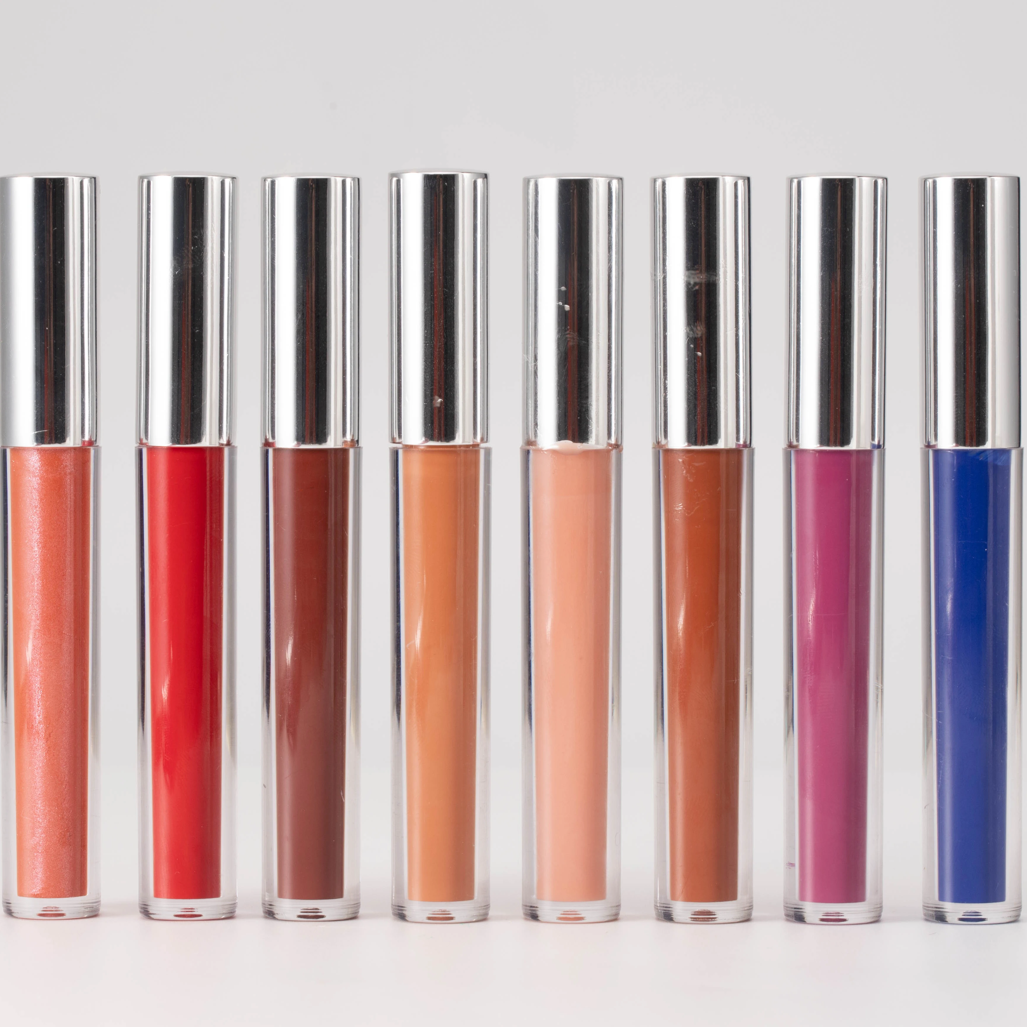 Luxury Wholesale Custom Logo Cosmetic Lip Gloss Bottle Bulk Vegan 33 Color Lip Gloss Vendor With Custom Private Label