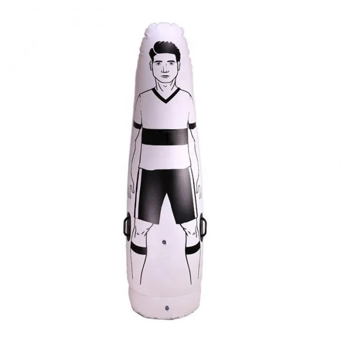 LXY-059 Hot Sale Soccer Training 205CM PVC Inflatable Soccer Dummy Soccer Mannequin for Free Kick Goalkeeper