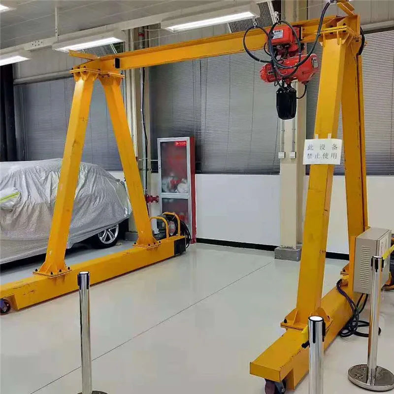 Kato 3 Ton Mini Indoor Single Girder Mobile Gantry Crane 7 Tonne Overhead Crane 5 Ton Design Provided Easy Operated Gantry Crane