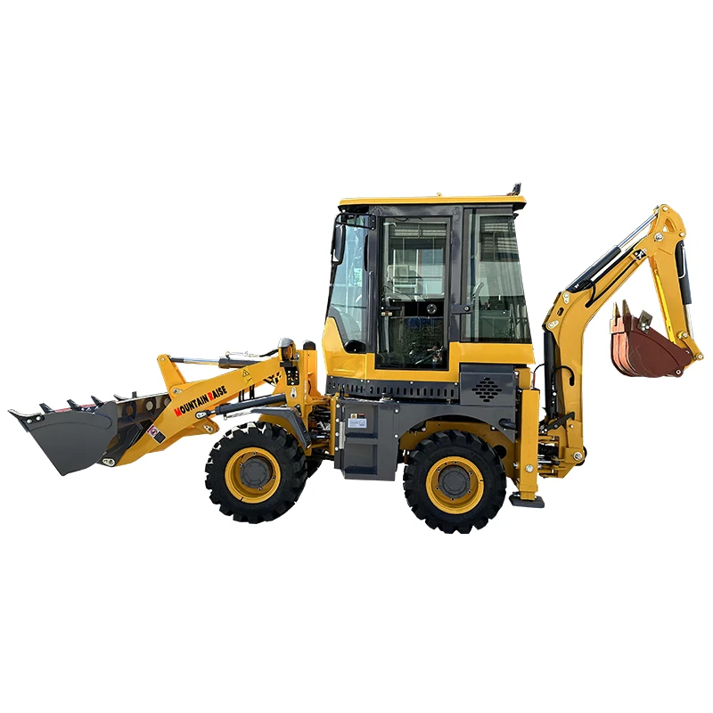 MOUNTAIN RAISE 1Ton Mini Backhoe Loader MR15-10 Baggerlader Excavator Diesel Engine Front end loaders Backhoe Loader for Sale