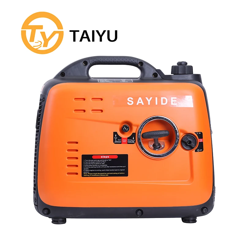 Quiet Small Generator Portable Dc Output 12v 5kw 6.5kw 8kw Petrol Generator Gasoline Inverter Generators