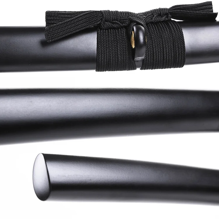 Hand Forged Ninja Swords Tsuba Real High Quality Japanese Wooden Toy Swords for Kids