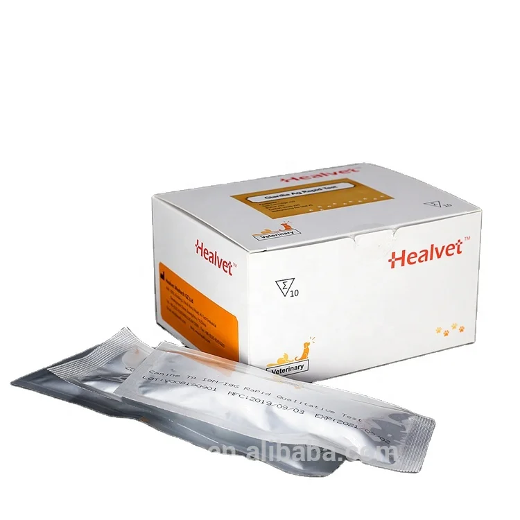 Factory Made Giardia Ag Veterinary Rapid Canine Dog Disease DiarrheaTest With Wholesale Price