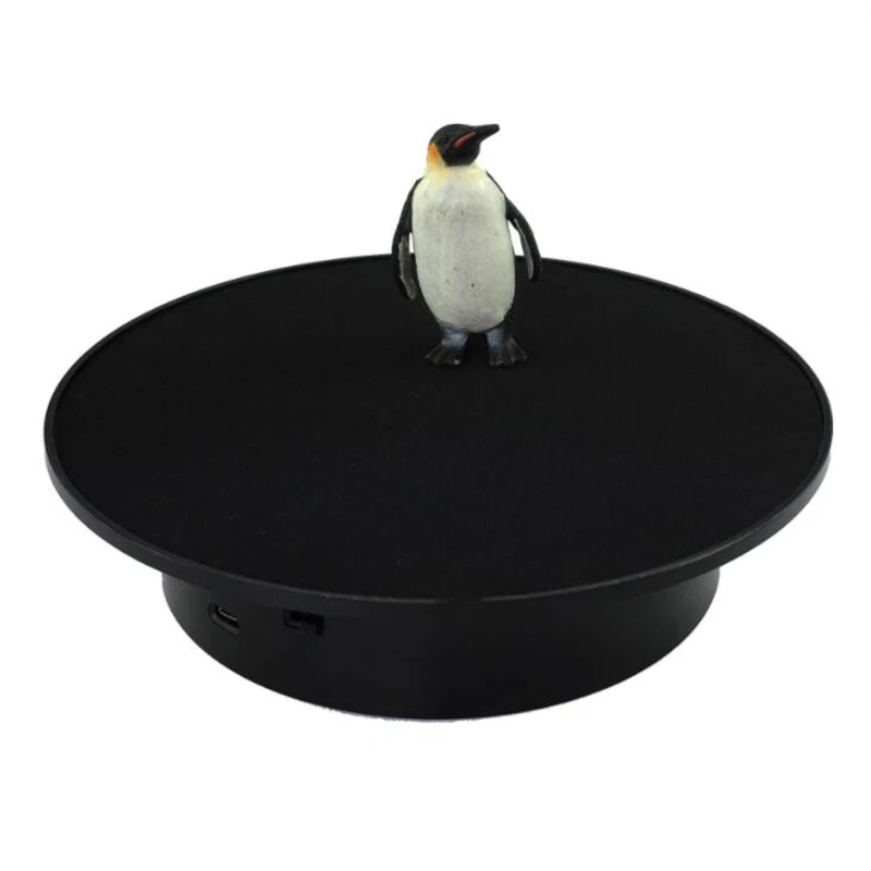 High quality  Electric turntable rotating display table stand mirror showcase for video shooting