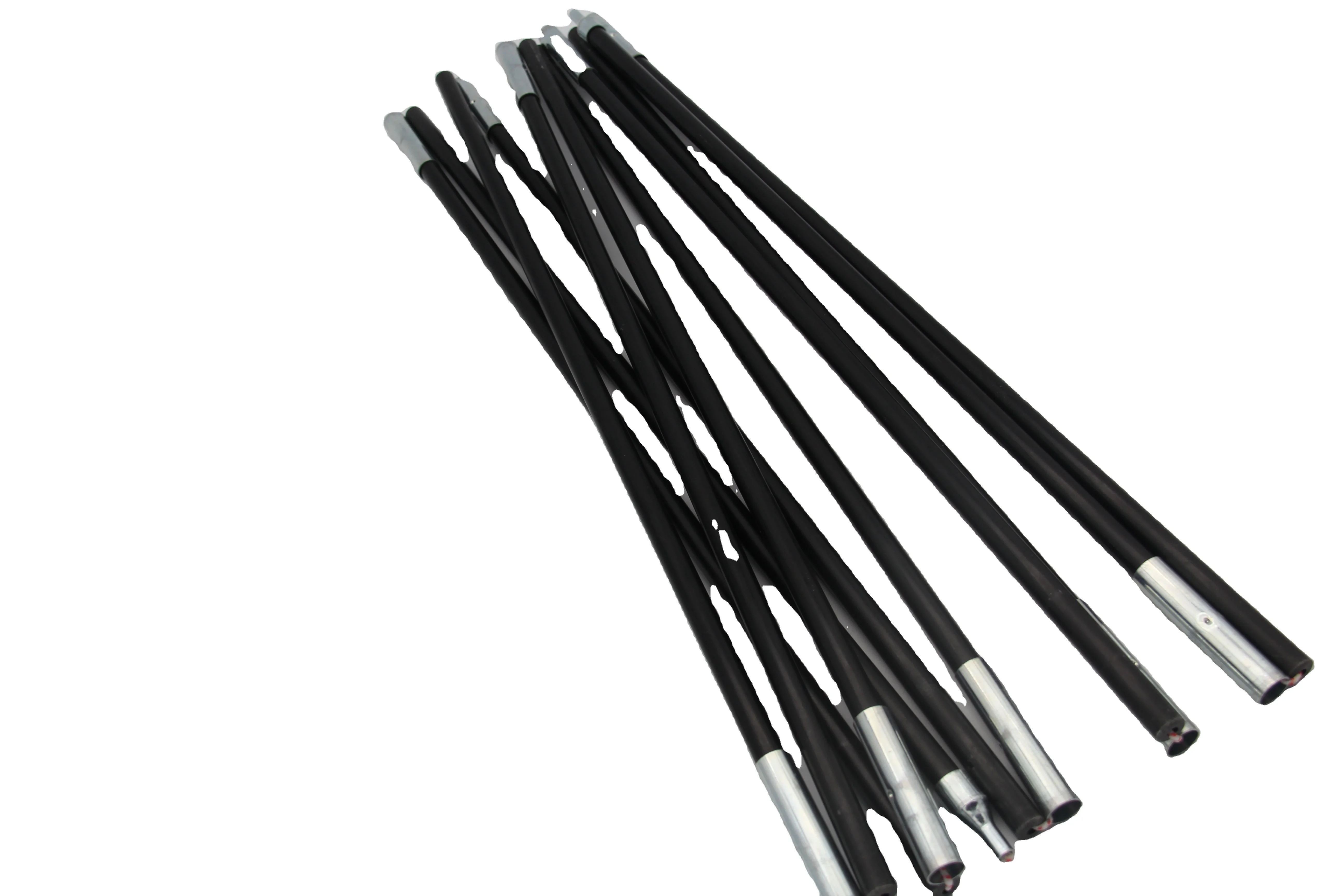 Factory Supply OEM& Wholesale High Strength Collapsible 11mm Fiberglass Tent Rod