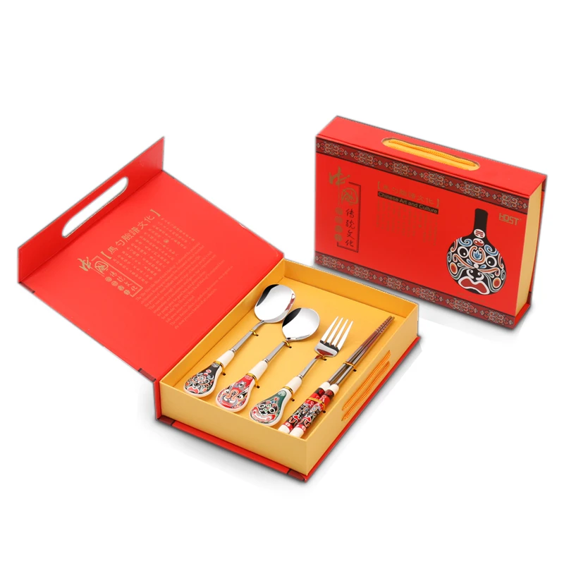 
Rice Bowl + Chopsticks gift sets for 2021 New year gift 