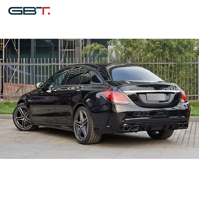GBT Auto Body Kits Mercedes W205 Bodykit C63 Facelift For Mercedes Benz W205 amg  Bodykit  C63 W205 Front Bumper Accessories