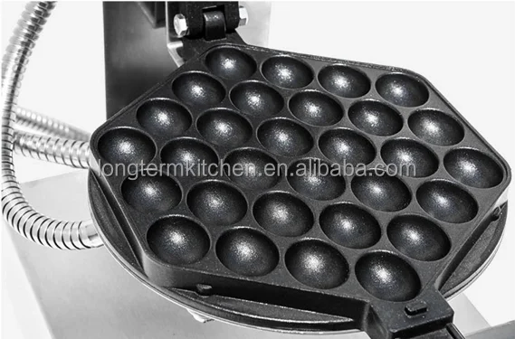 Electric Egg Waffle Baker, HES-30, Electric Automatic Waffle Pancake Maker