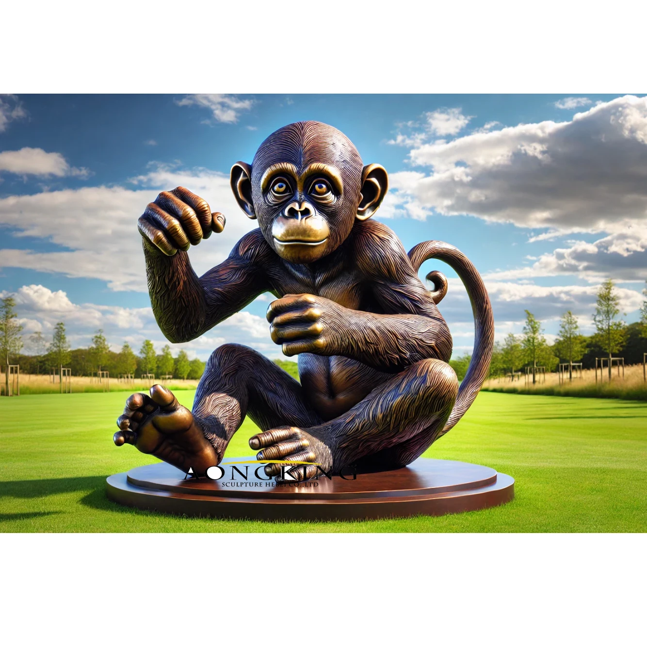 Modern Outdoor Garden Bronze swan sculpture Metal Crafts Life-Size Brass Swan statue Elegant Animal Sculptures