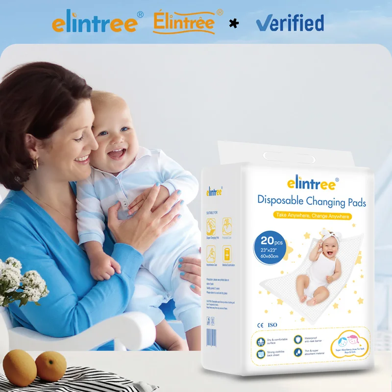 Wholesale Underpads Factory Super Soft  Baby Care Disposable Underpad Waterproof Baby Changing Pad