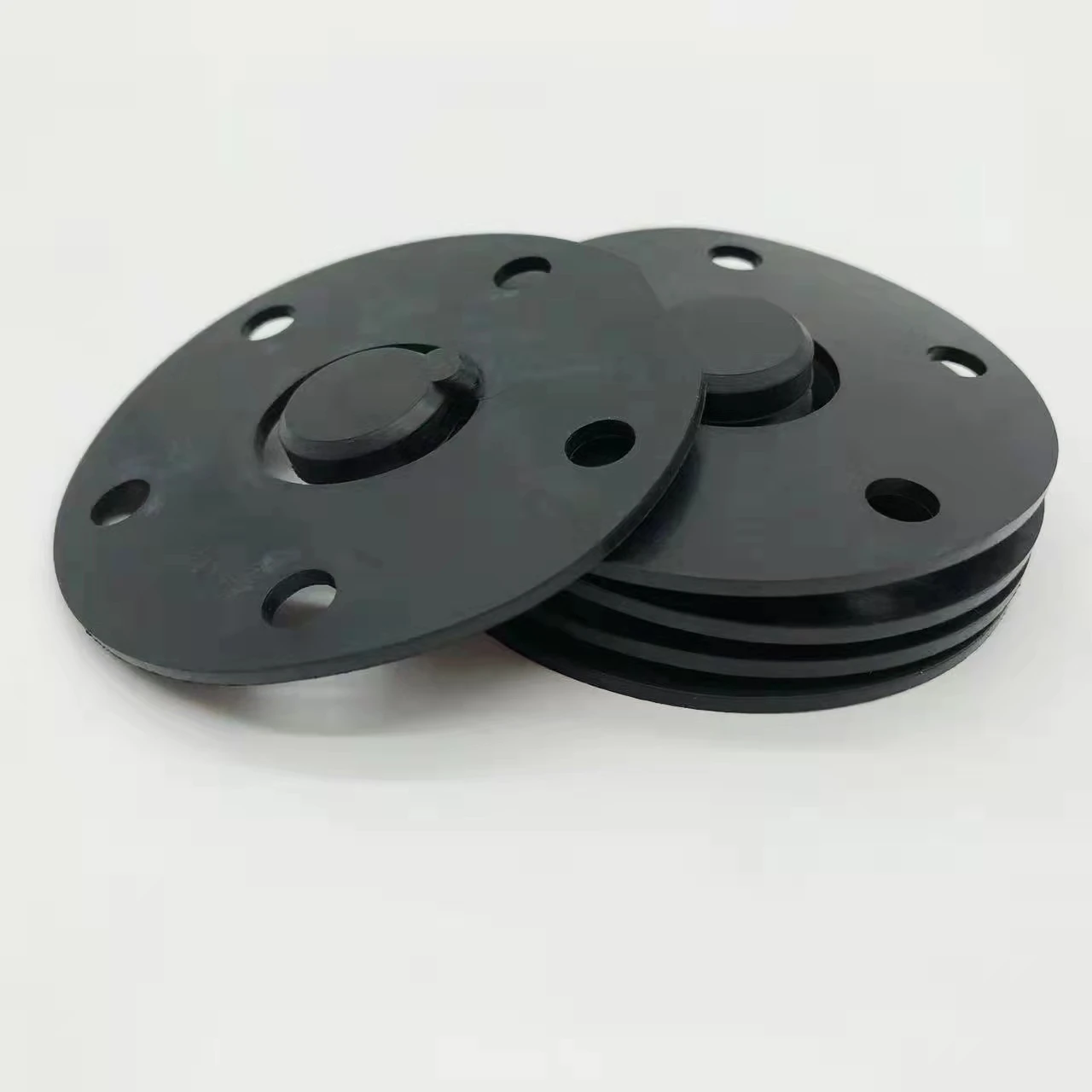 Anti-vibration and wear-resisting rubber gasket, waterproof and oil-proof sealing rubber flat gasket