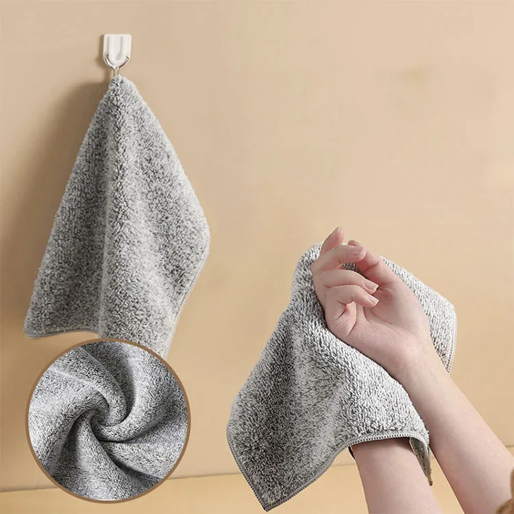 Custom Trendy Clean Microfiber Bamboo Carbon Cleaning Cloth Rags For Car Wash