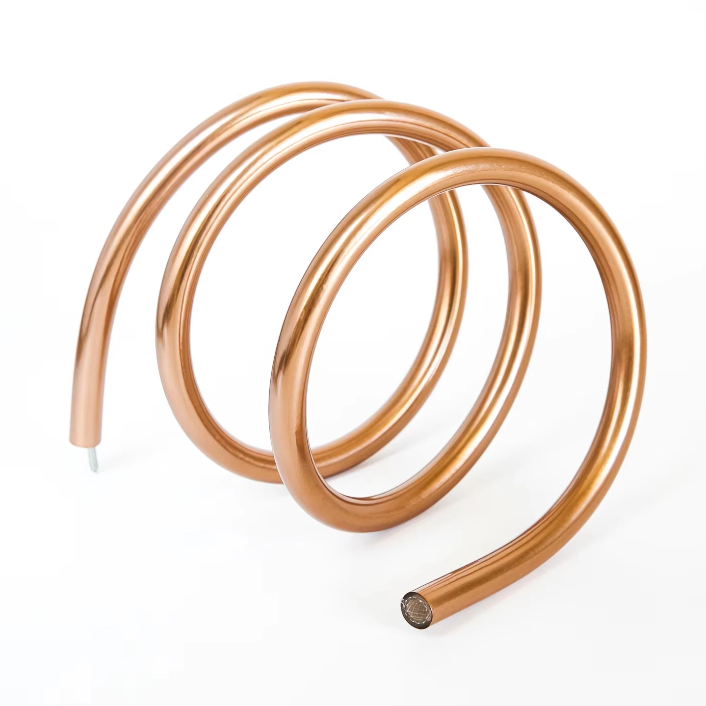 Three-Layer Embryo Shower Hose Rose Gold & Silver Powder Coated Plastic Tubes