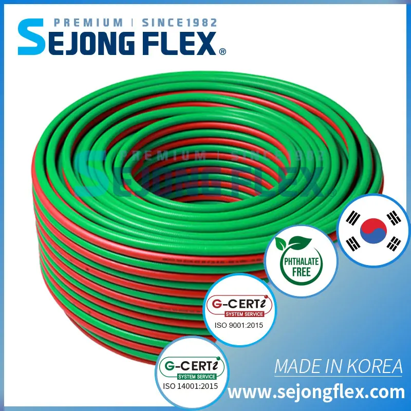 High pressure Spray Hose South Korea Brand Excellent Quality Plumbing Hoses Durable Spray Garden Hose