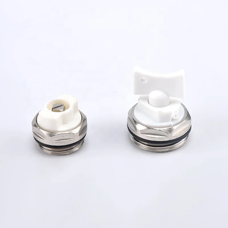 Manual radiator Air Vent for floor heating system