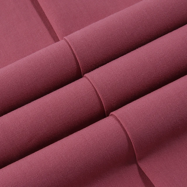 40 high-density imitation linen plain poplin 120*80 spring and summer shirt cotton and linen fiber fabric