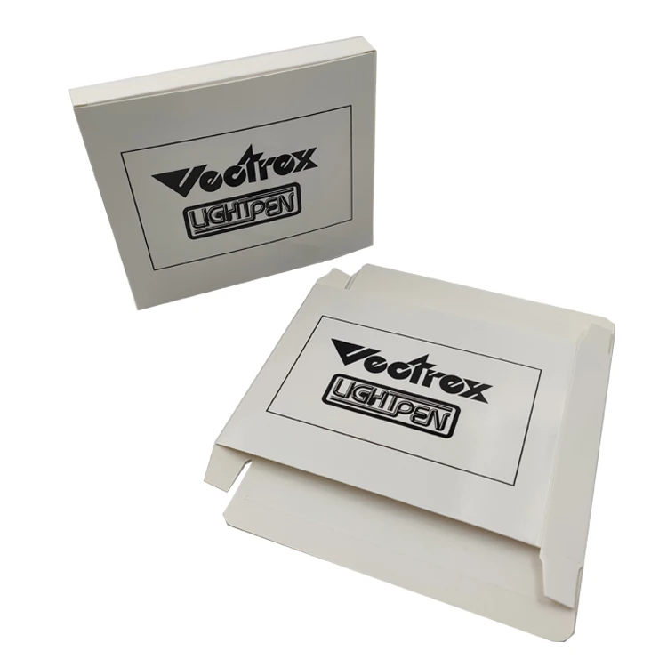 Custom LOGO Cardboard Kraft Ivory C1S White Paperbox With Window Printing Gift Package Paper Boxes