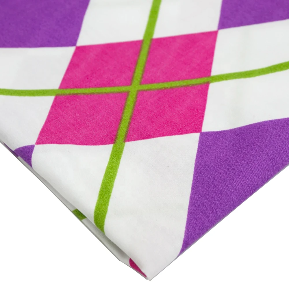 Термостойкая 100% хлопковая однотонная окрашенная ткань с принтом