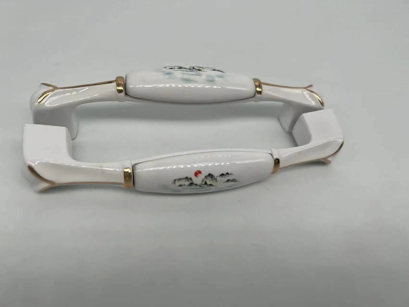 Wholesale Drawer Ceramics Kitchen Modern Furniture Handles Furniture Handle & Knob Long Industrial Unique+customized