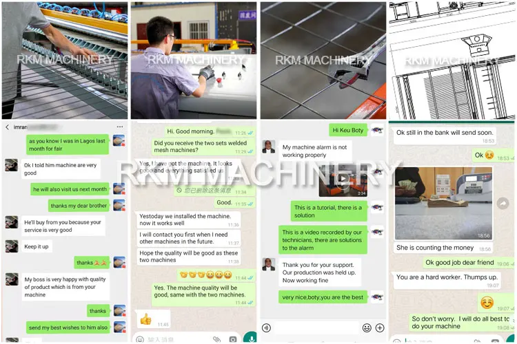 After-sales Service-automatic anti climb panel fence wire mesh welding machine