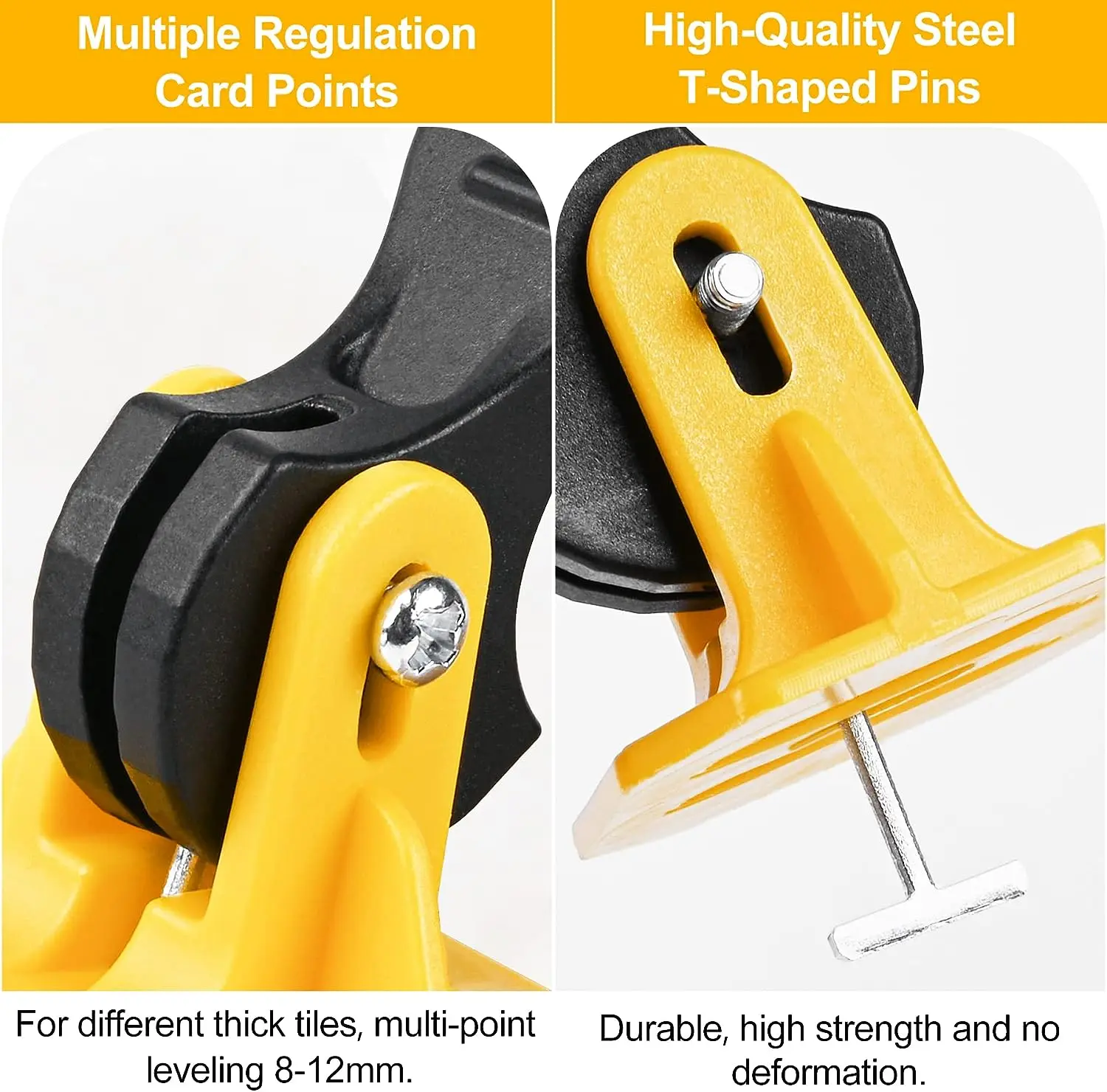 1.5mm 1/16 Flat Wall Floor Construction Positioning Artifacts Tile Leveler Locator Spacers Adjuster Tool Tile Leveling System