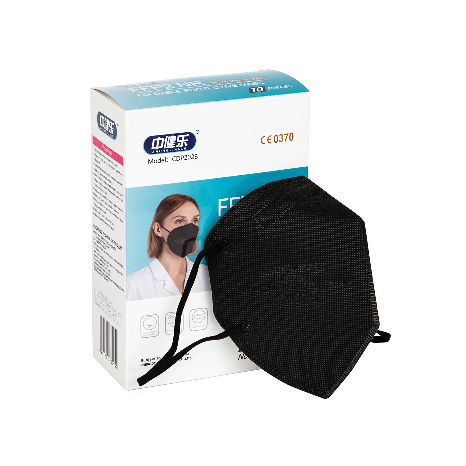 ZHONGJIANLE Colored FFP 2 Mascarillas CE Negras KN95 Black FFP2 Face Masks mascherine fpp2 mask ffp2 masking face