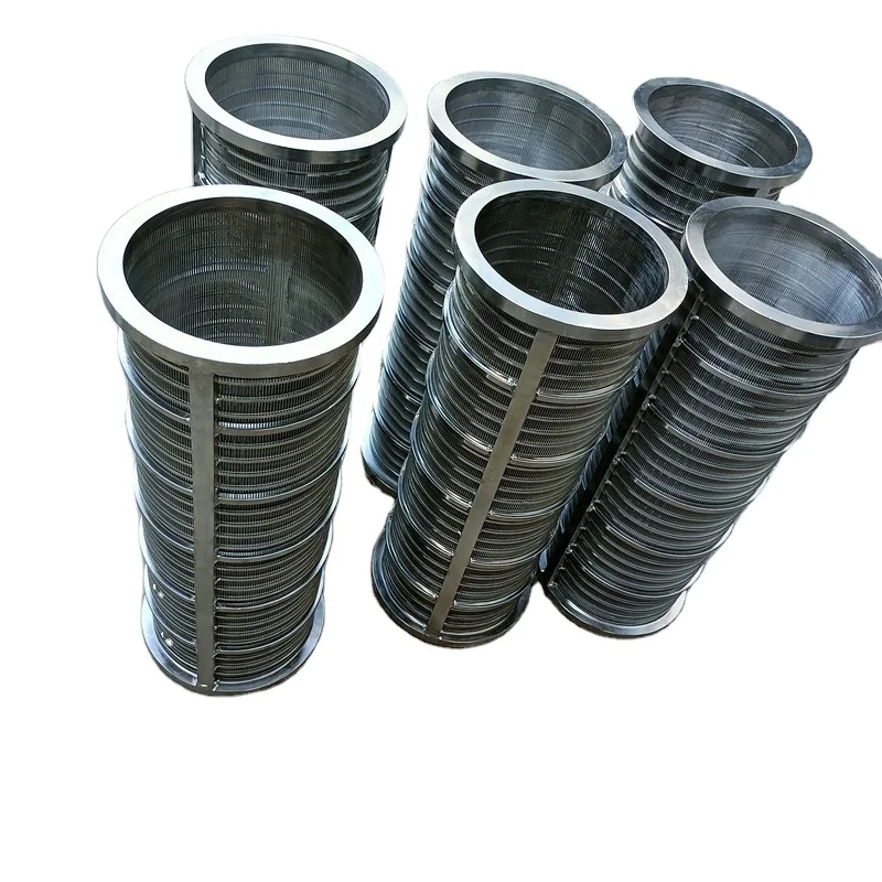 Indian Cow dung dewatering machine filter separator/Wedge wire screen filter drum/Wedge wire filter elements