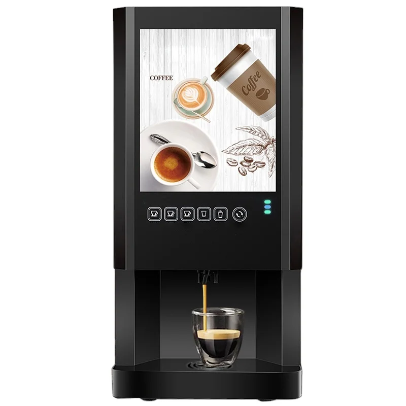 Commercial Coffee Machine Automatic Instant Coffee Milk Tea Juice All-in-One Machine Office Beverage Commercial Coffee Machine