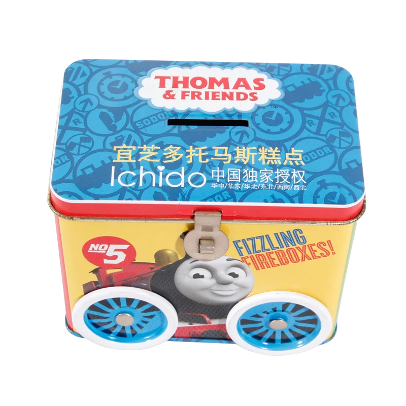 Wholesale Squirrel-Shaped Tin Coin Bank Recyclable Feature Novelty Metal Money Box