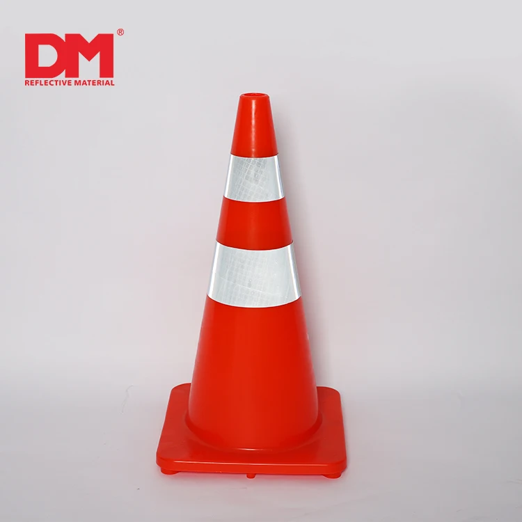high visibility 5 years road safety equipment application road cones bull barrel reflective sheeting