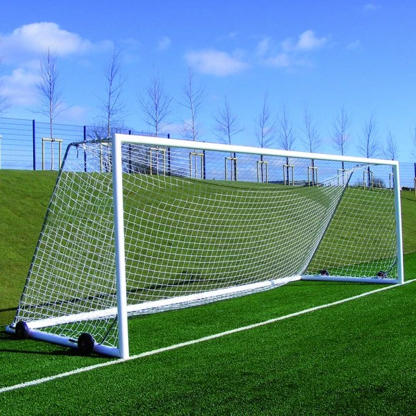 Custom made soccer goal wall, fixed portable soccer & rugby goals fixed goal