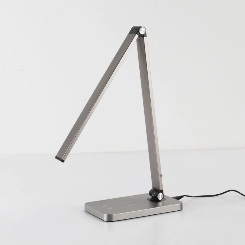  Tischlampe лампа Светодиодная настольная LED для чтения книг подсветкой и зарядкой через USB сид учебы с беспроводным зарядным устройством lamparas de