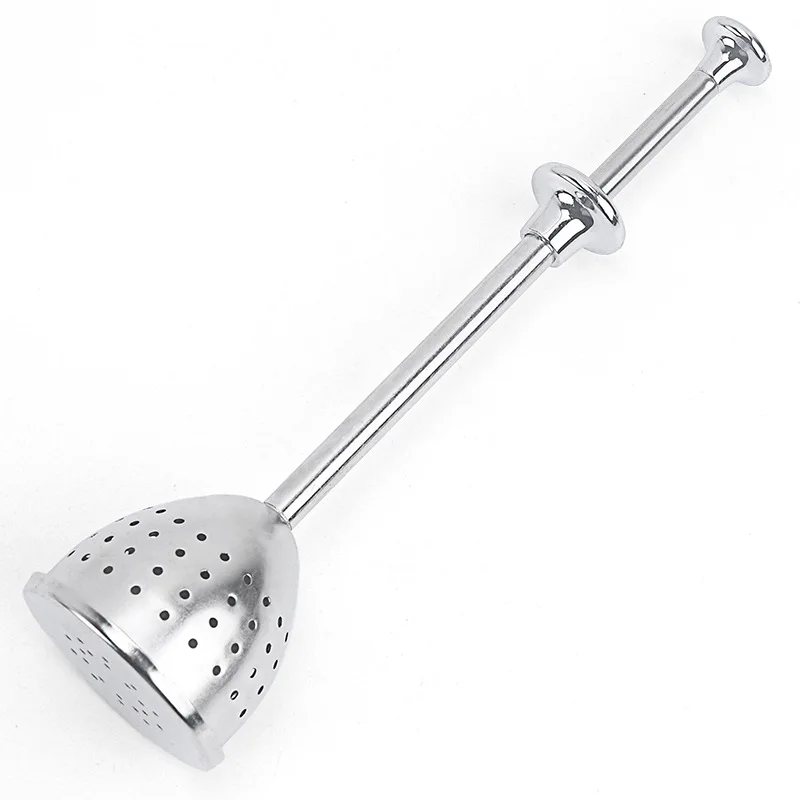 Tea tool accessories stainless steel teapot strainer Retractable Pipe Shape Half Drain Full Drain Tea Filter Tea Maker
