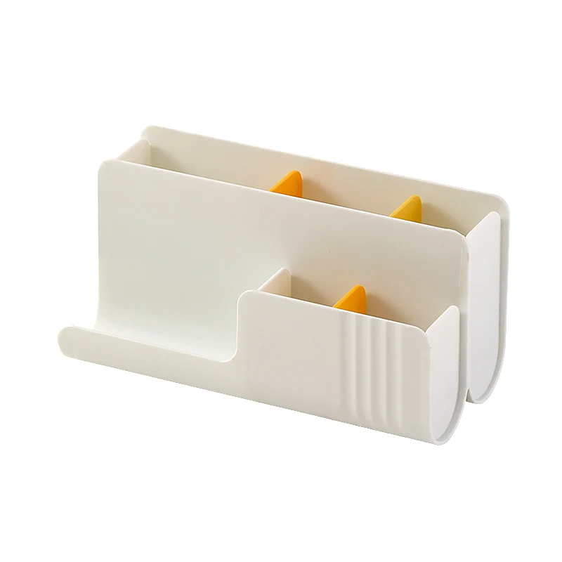 Multi-Grid Pencil Organizer With Detachable Clapboard Desktop Stationery Storage Case Pen Holder Household Plastic Pen Holder
