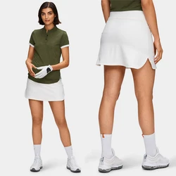 Custom Brand Name Tennis Skirts Blank Quick Dry Slim Fit Light Casual Uniform Tennis Dress Pickleball Skirt With Pockets