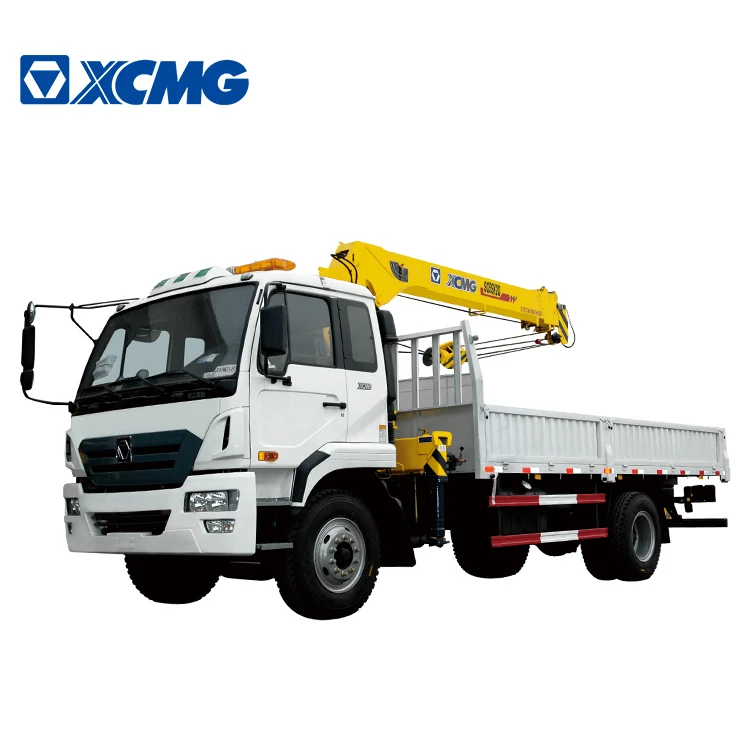 XCMG Sq5sk3q Small Trailer and Truck Lorry Mounted Crane 5 Tons Telescopic Boom Tractor Truck Mounted Crane for Sale