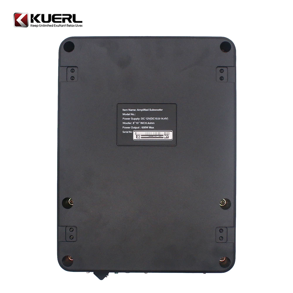 Professional big power  auto audio high quality car stereo super thin 10 inch under seat car subwoofer