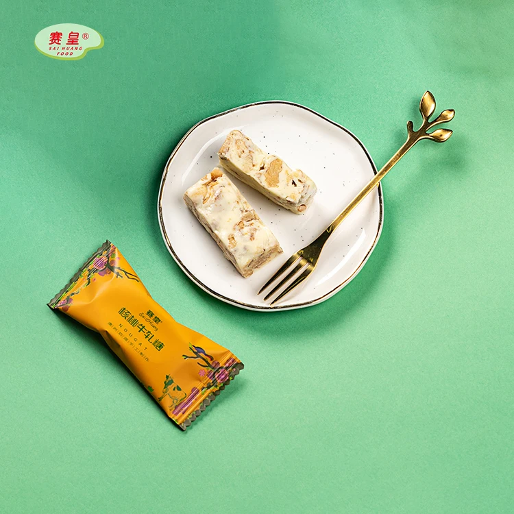 Nougat Snack Food sweet milk candy delicious handmade snacks nougat
