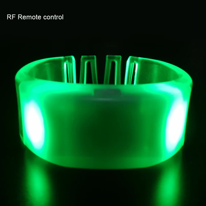 500 meters RF Xyloband Remote Controller Led Bracelet for Coldplay
